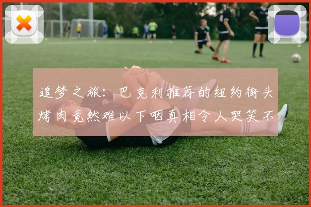 追梦之旅：巴克利推荐的纽约街头烤肉竟然难以下咽真相令人哭笑不得
